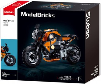 SLUBAN Model Bricks Motorka G310 196 dlk STAVEBNICE