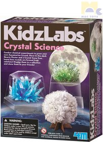 MAC TOYS 4M KidzLabs Crystal Science vyrob si Krystaly kreativn set s doplky