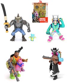 Fortnite Battle Royale W2 Velk hern set 4 figurky s doplky plast