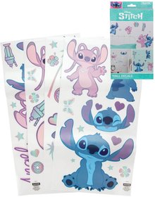 Samolepky na stnu Disney Stitch &amp; Angel nstnn dekorace 58ks