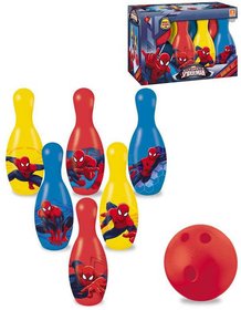 MONDO Hra Kuelky Spiderman 18cm dtsk bowling *SPOLEENSK HRY*