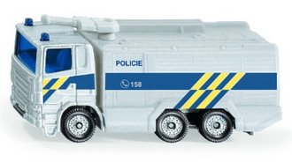 SIKU Auto Scania R380 zsahov vozidlo Policie R vodn dlo model kov