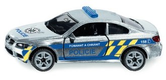 SIKU Auto esk Policie BMW M3 Coup CZ design kovov model