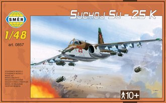 SMR Model letadlo Suchoj Su-25 K plastov stavebnice letadla 1:48