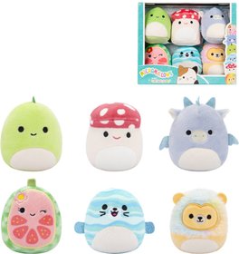 PLY Squishmallows Micromallows postaviky 6ks II. *PLYOV HRAKY*