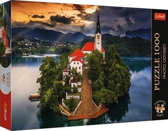 TREFL PUZZLE PREMIUM Photo Odyssey Jezero Bled 68x48cm 1000 dlk