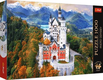 TREFL PUZZLE PREMIUM Photo Odyssey Zmek Neuschwanstein 68x48cm 1000 dlk