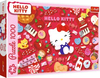 TREFL PUZZLE Hello Kitty 68x48cm skldaka 1000 dlk