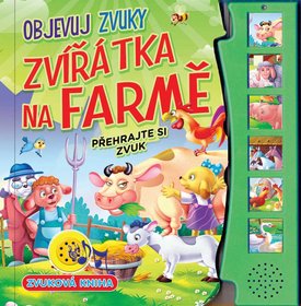 Knka zvukov Zvtka na farm 19x20cm na baterie Zvuk