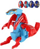 Dinosaurus zvtko / robot skldac 11cm vejce s pemnou 4 barvy plast