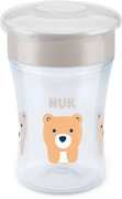 NUK Magick dtsk baby trninkov hrnek medvdek 230ml silikonov okraj