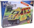 MAL MECHANIK Auto ambulance 314 dlk kovov STAVEBNICE typu Merkur