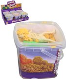 Psek magick Magic Sand hern set s kostrou dinosaura 6 druh