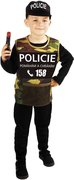 KARNEVAL aty Policie vel.S (110-116cm) 4-6 let *KOSTM*