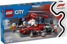 LEGO CITY Zastvka v boxech F1 a personl s vozem Ferrari 60443 STAVEBNICE