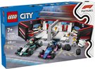 LEGO CITY Gar F1 s vozy Mercedes-AMG a Alpine 60444 STAVEBNICE