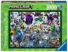 RAVENSBURGER Puzzle Challenge Minecraft 1000 dlk 70x50cm skldaka