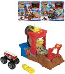 MATTEL HOT WHEELS Monster Trucks Arna: Zvodn vzva set s autem 3 druhy