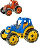 Traktor baby barevn plastov 25cm voln chod na psek 2 barvy