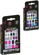 MONSTER HIGH Nalepovac dtsk nehty set 24ks 2 druhy