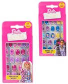 MATTEL BRB Barbie nalepovac nehty dtsk set 24ks 2 druhy