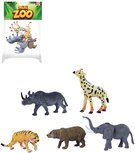 Zvata divok Safari 8-10cm plastov figurky zvtka set 5ks v sku
