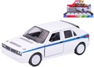 WELLY Auto model Lancia Delta HF Martini kov zptn chod bl 12cm