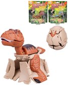 Dinoworld dinosaurus skldac pravk jetr/vejce 2v1 plast 3 druhy