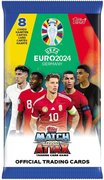TOPPS EURO 2024 GERMANY Match Attax sbratelsk fotbalov karty set 8ks booster