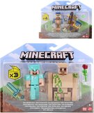 MATTEL Minecraft Set 2 figurky s doplky rzn druhy plast