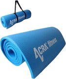 ACRA Podloka fitness na cvien NBR Yoga Mat 183x61cm modr