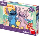 DINO Puzzle XL Stitch Na pli 100 dlk 47x33cm skldaka