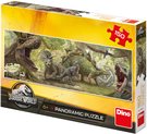 DINO Puzzle panoramatick 150 dlk Jursk Svt 66x23cm skldaka