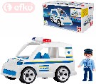 EFKO IGREK MultiGO Policista set policejn auto s figurkou STAVEBNICE