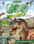 JIRI MODELS Velk samolepkov knka 500 samolepek Dinosaui