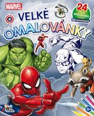 JIRI MODELS Omalovnky velk se samolepkami Marvel