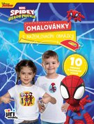 JIRI MODELS Omalovnky s naehlovacmi obrzky Spidey