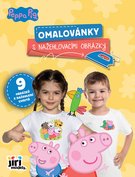 JIRI MODELS Omalovnky s naehlovacmi obrzky prastko Peppa Pig