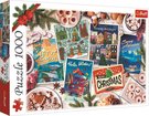 TREFL PUZZLE Vzpomnky na zimu 68x48cm skldaka 1000 dlk