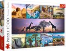 TREFL PUZZLE PREMIUM Foto kol Afrika 68x48cm skldaka 1000 dlk