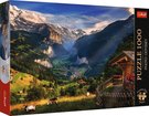 TREFL PUZZLE PREMIUM Photo Odyssey Lauterbrunnen vcarsko 68x48cm 1000 dlk