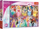 TREFL PUZZLE Princezny Portrty princezen 41x28cm skldaka 160 dlk